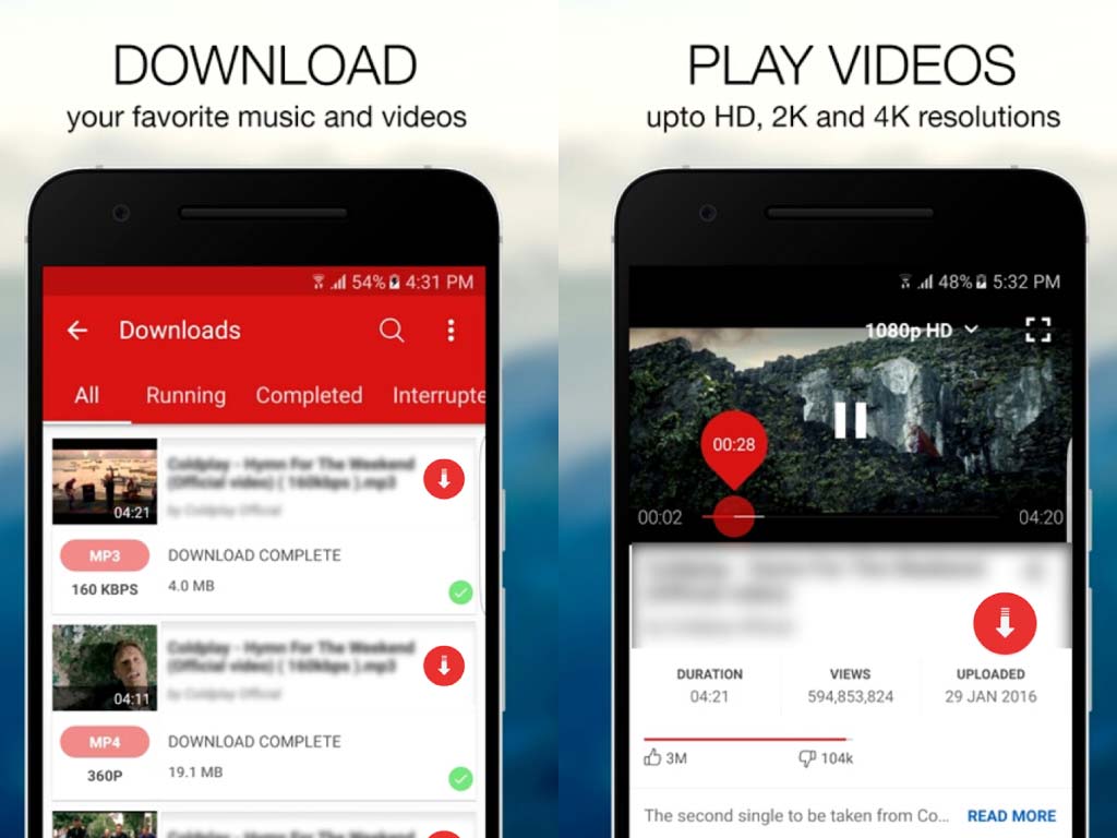 4. Videoder - Aplikasi untuk Download Video Youtube